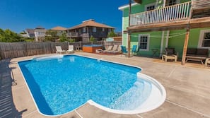 Seasonal outdoor pool