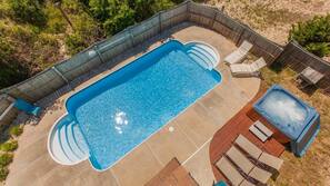 Seasonal outdoor pool