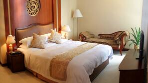 In-room safe, desk, blackout drapes, iron/ironing board
