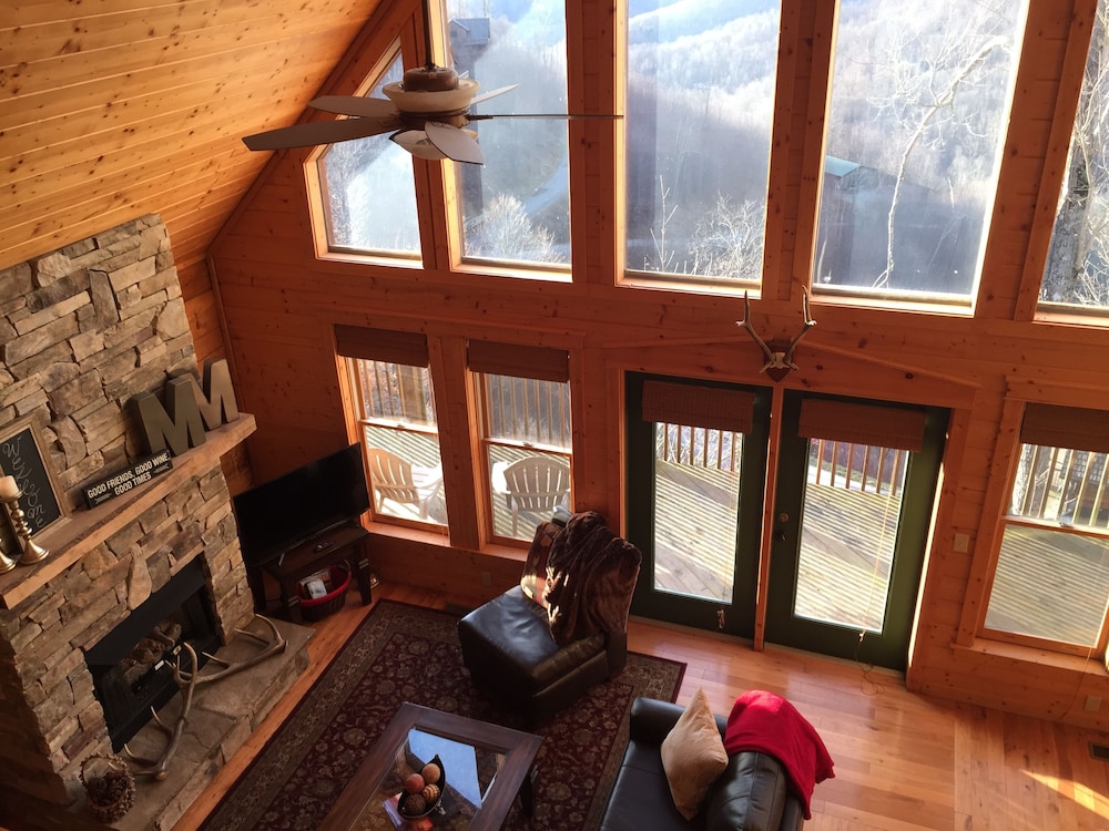 Log Cabin Ski Hot Tub Mountain Views 3mi To At 30min To