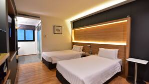 Minibar, in-room safe, desk, blackout drapes