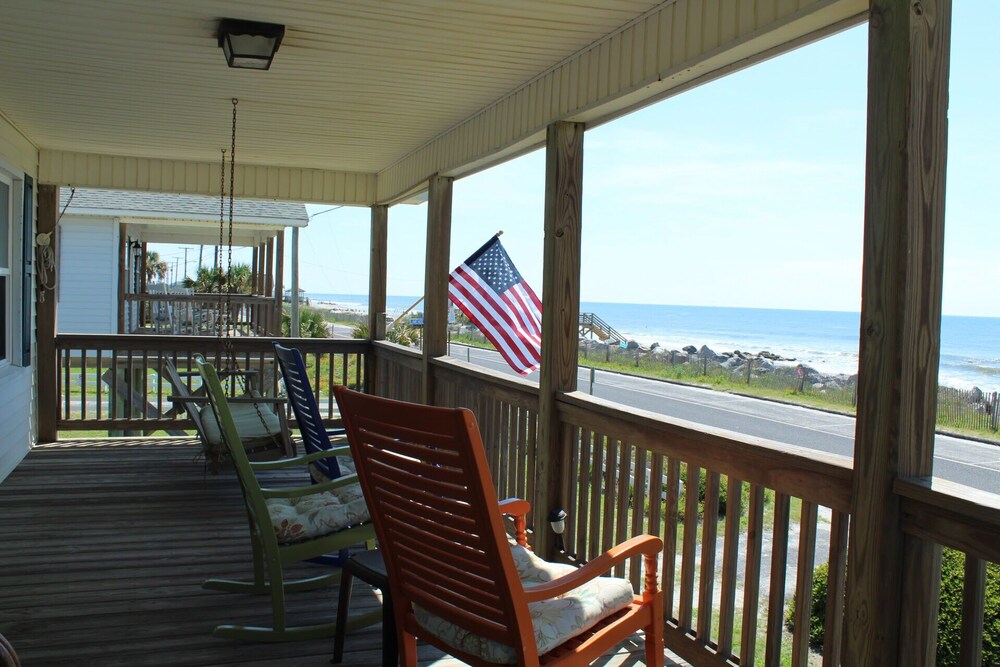 OCEANFRONT! Reduced rates for monthly rental.