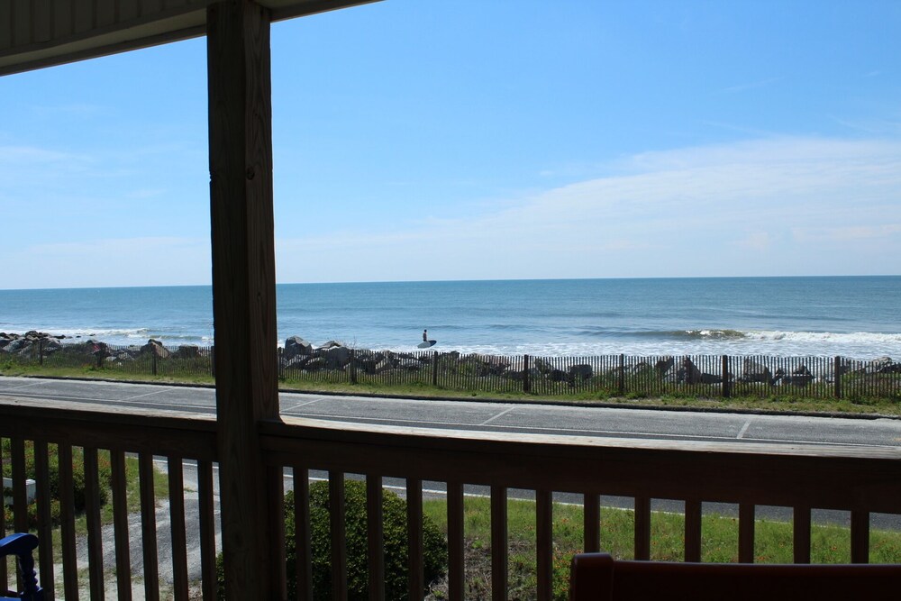 OCEANFRONT! Reduced rates for monthly rental.