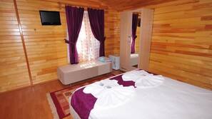 Iron/ironing board, free cribs/infant beds, free WiFi