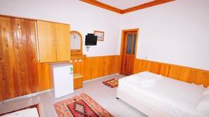 Iron/ironing board, free cribs/infant beds, free WiFi
