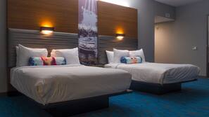 In-room safe, desk, iron/ironing board, free cribs/infant beds