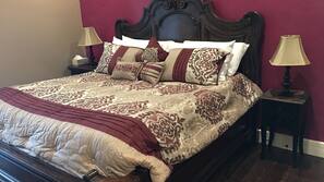 Premium bedding, iron/ironing board, free WiFi