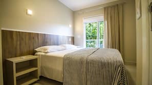 1 bedroom, blackout curtains, iron/ironing board, free WiFi