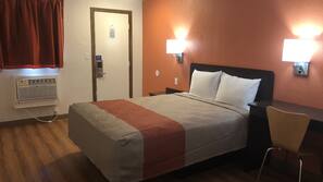 Desk, free WiFi, linens