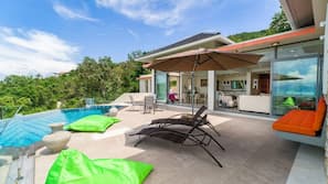 Indoor pool, outdoor pool