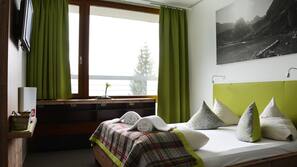 Een kluis op de kamer, gratis wifi, beddengoed, rolstoeltoegankelijk
