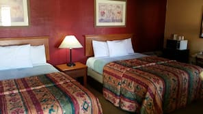 Premium bedding, desk, iron/ironing board, free WiFi