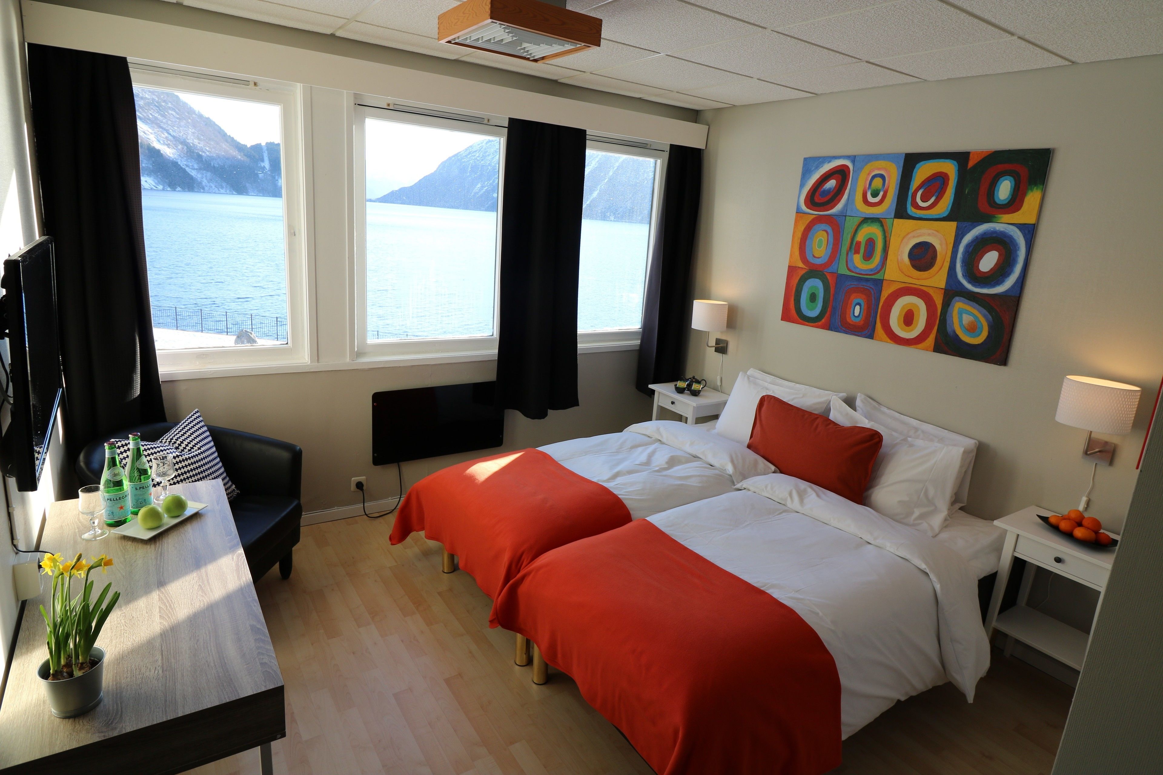 Sogn Hotel in Hoyanger, Norway