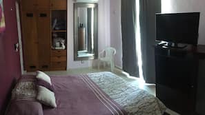 Iron/ironing board, free cribs/infant beds, free WiFi