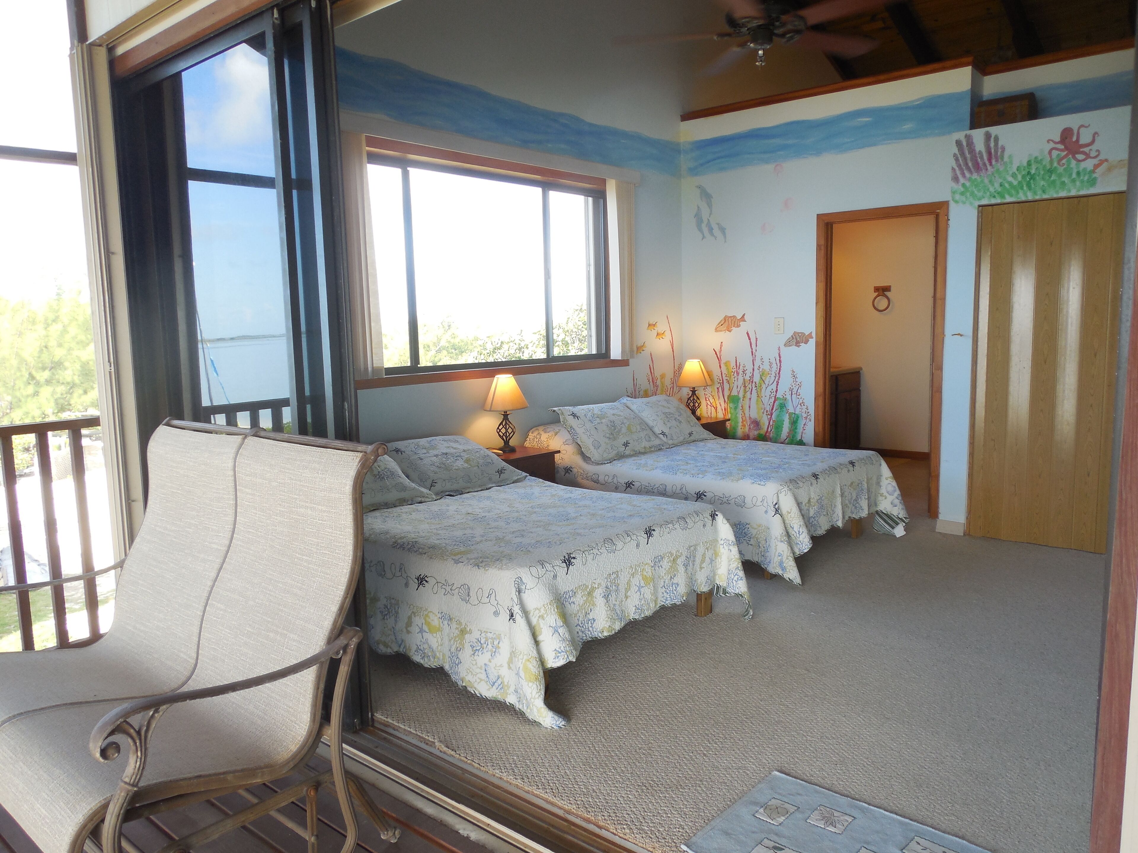 Bonefish Bay Private and Secluded Beachfront House, 100% Solar and Wind Powered in Andros Town in Andros Town, Bahamas