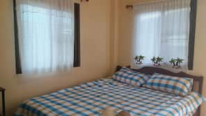 Pillowtop beds, in-room safe, individually decorated, blackout drapes