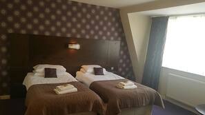 Desk, iron/ironing board, free cots/infant beds, free WiFi