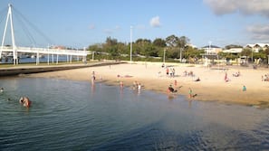 Beach nearby, white sand