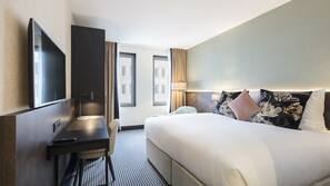 In-room safe, desk, blackout curtains, iron/ironing board