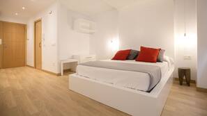 1 bedroom, desk, soundproofing, iron/ironing board