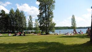 Nær stranden