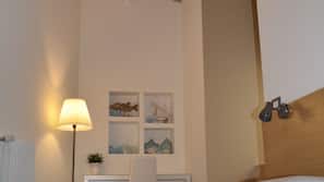 1 bedroom, premium bedding, desk, iron/ironing board
