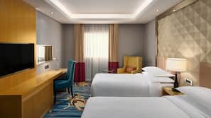 Surmatelas, minibar, coffre-forts dans les chambres, bureau
