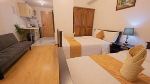 Free WiFi, linens, wheelchair access