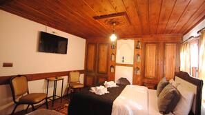 Desk, iron/ironing board, free cots/infant beds, free WiFi
