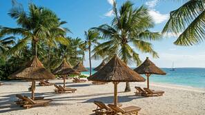 Plage, sable blanc