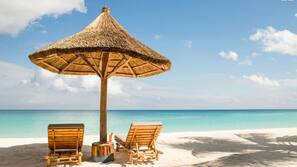 Plage, sable blanc