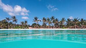 Plage, sable blanc