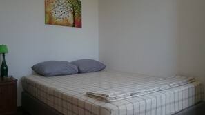 Desk, iron/ironing board, free WiFi