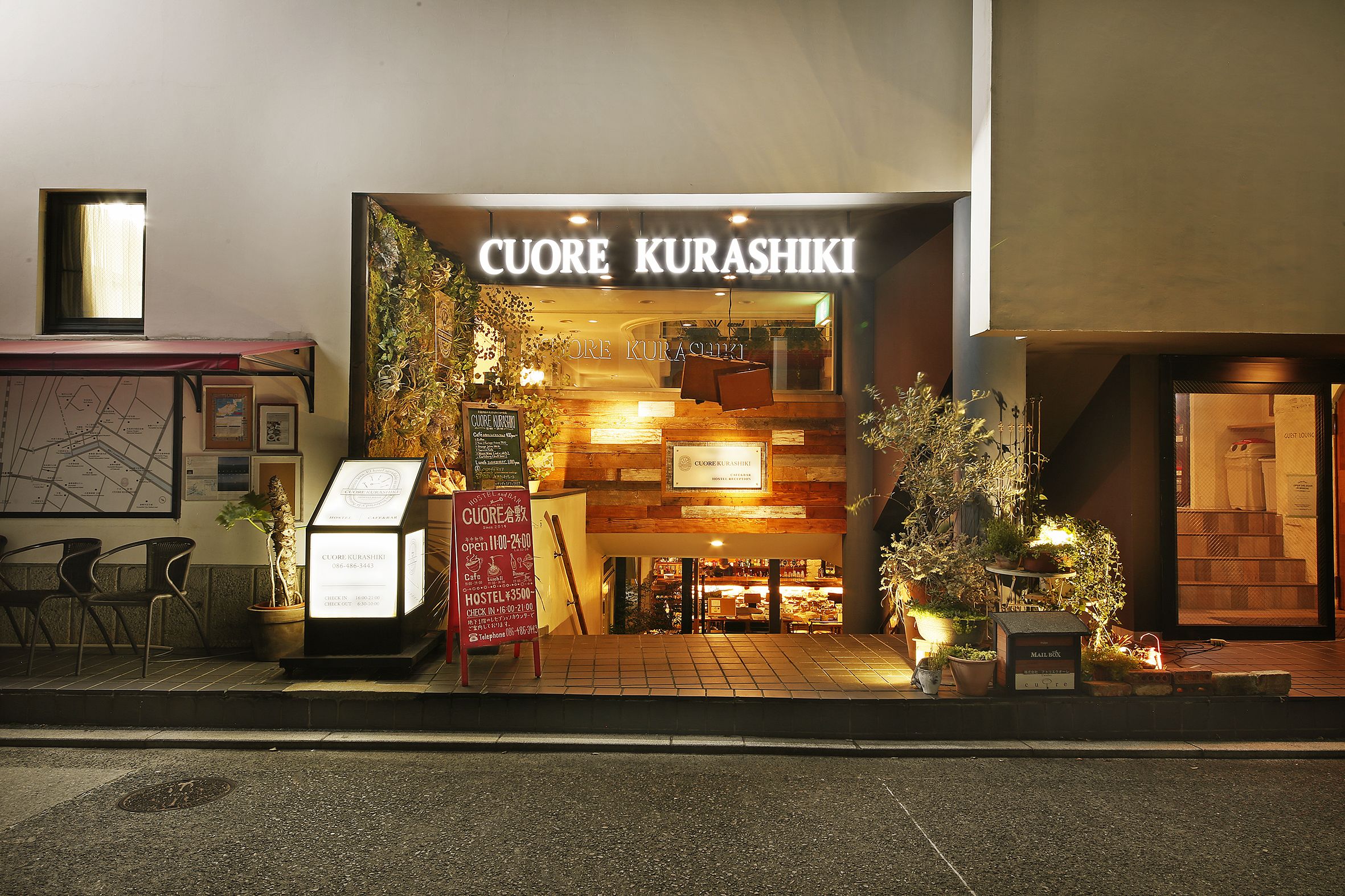 Hostel & Bar CUORE KURASHIKI in Kurashiki in Kurashiki, Japan