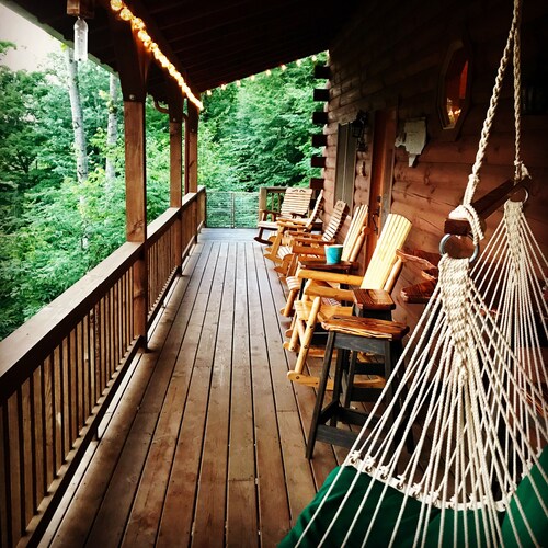 Family Friendly Cabin Blue Ridge Pkwy Cataloochee Hot Tub