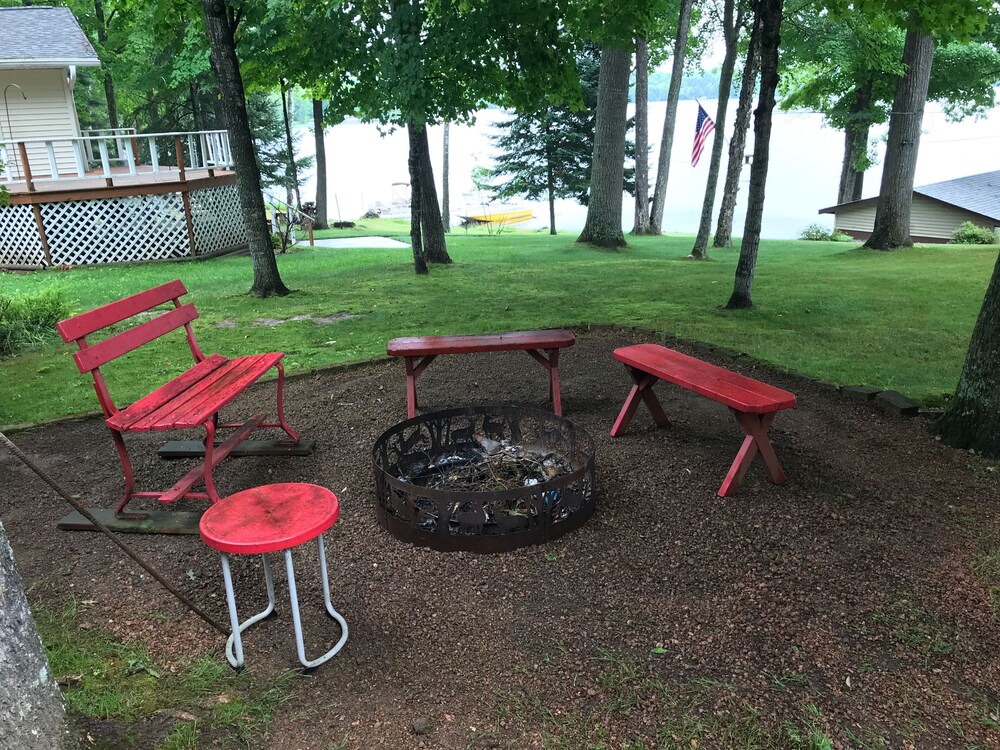 Waterfront Lake House / Cabin on Crane Lake near Pickerel WI see our