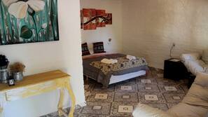 Iron/ironing board, free cribs/infant beds, free WiFi