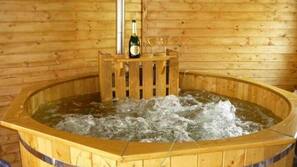 Indoor spa bath