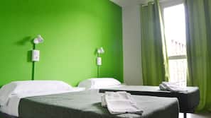 Free WiFi, linens