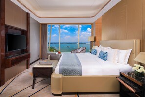 Deluxe Suite, River View, Non-smoking | Premium bedding, minibar, in-room safe, individually decorated
