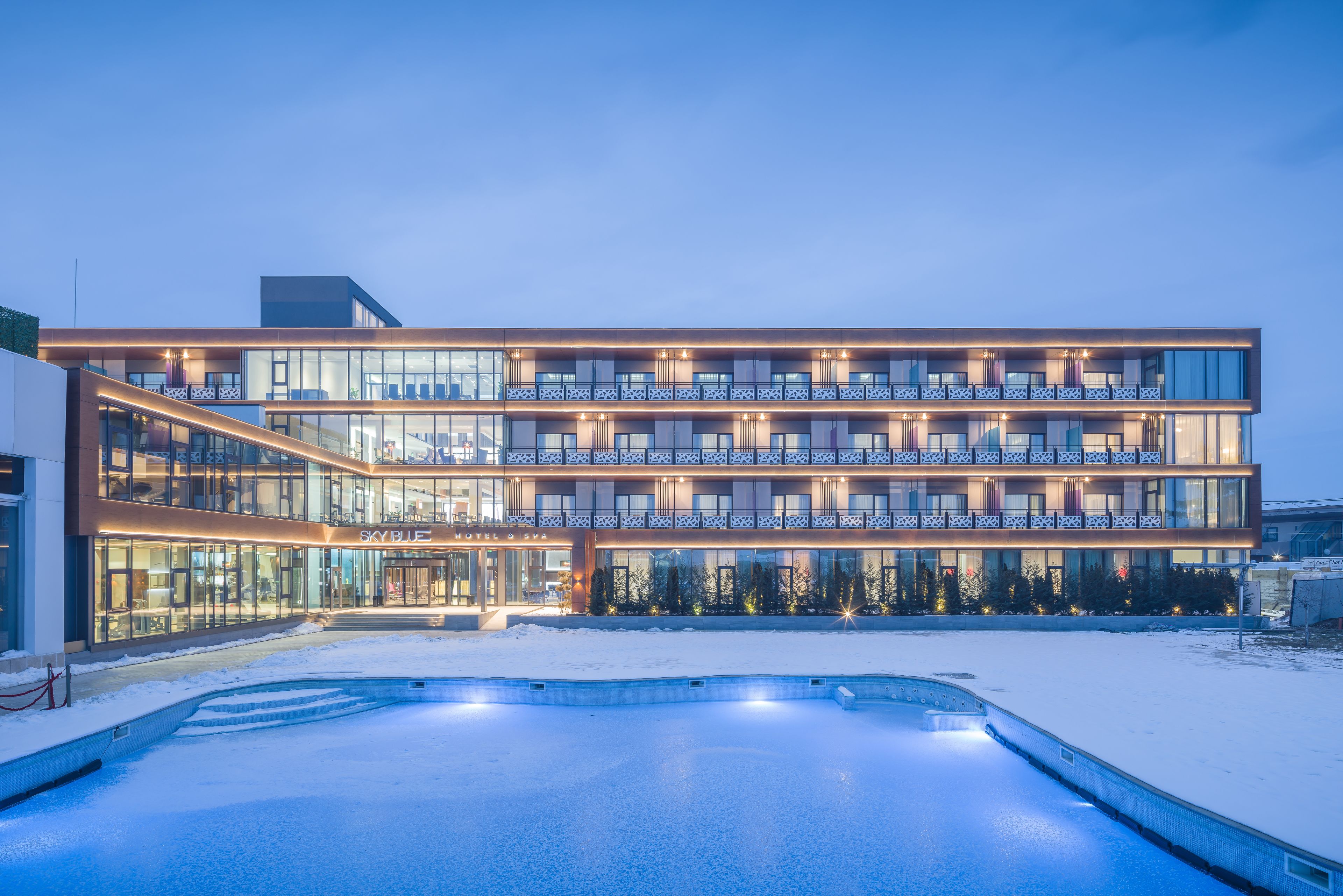 Sky Blue Hotel & Spa in Ploieşti, Romania