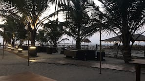 On the beach
