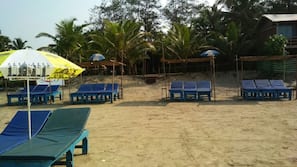 On the beach