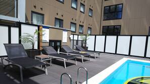 Seasonal outdoor pool