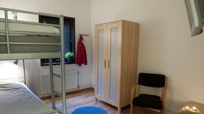 Individually decorated, individually furnished, iron/ironing board
