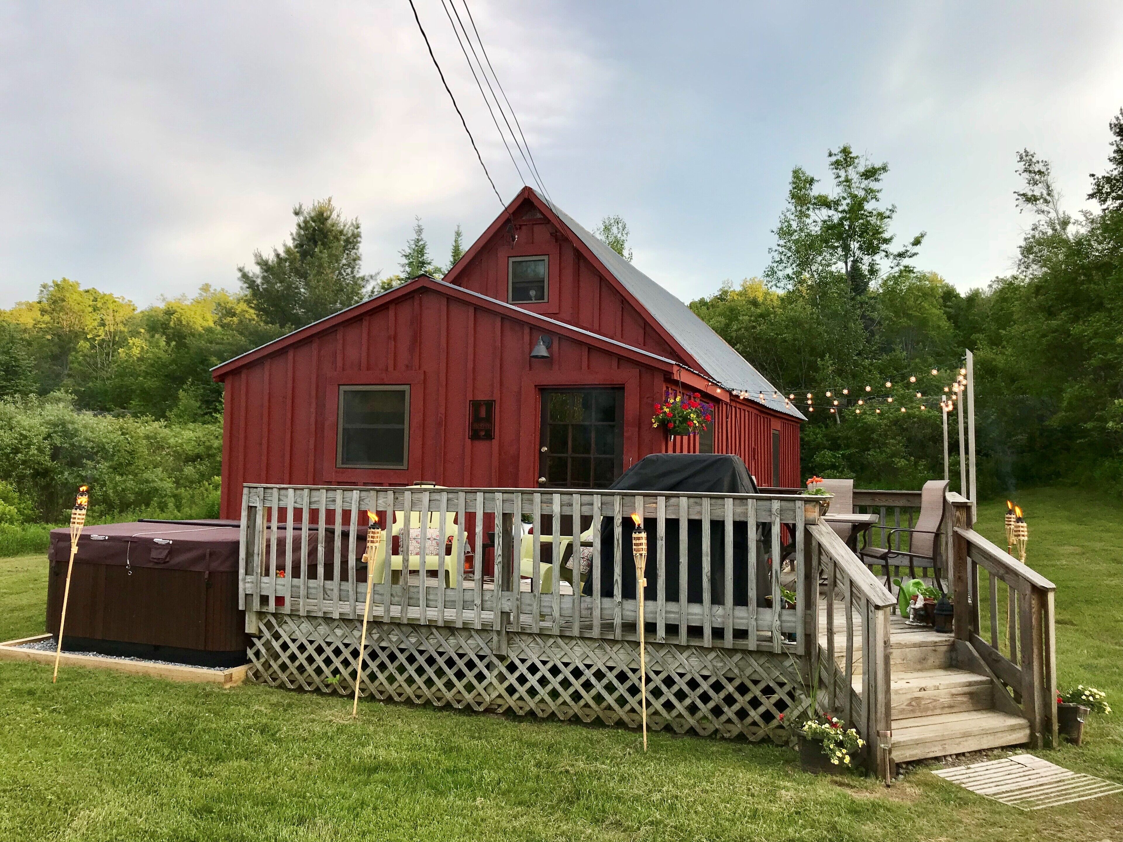 Cozy Hideaway Near Ludlow Okemo Hot Tub In Mount Holly Vt