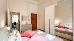 3 camere, biancheria da letto di alta qualità, ferro/asse da stiro