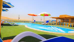 Indoor pool, outdoor pool
