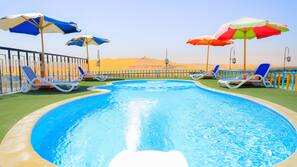 Indoor pool, outdoor pool