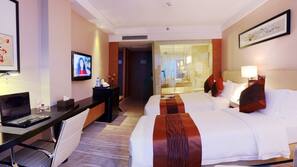 Minibar, in-room safe, desk, blackout drapes